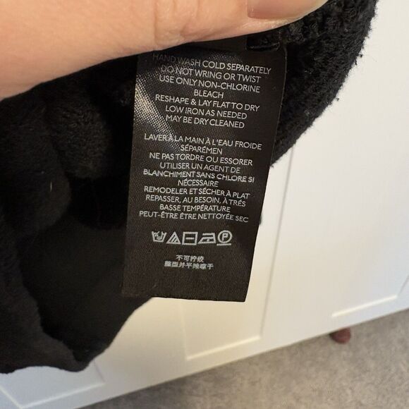 Free People Ottoman Slouchy Tunic in Black Size XS Oversized - Picture 6 of 10